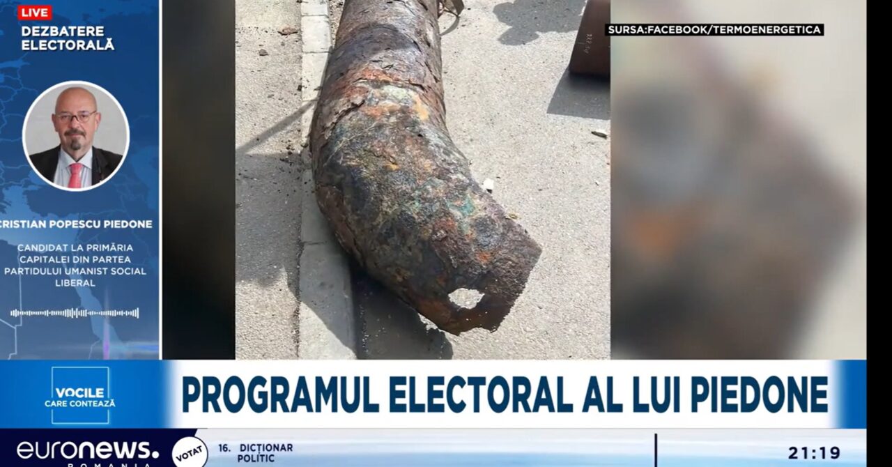 Cristian Popescu PIEDONE rezolvă problema termoficării CAPITALEI prin „Relining”: E o CÂRTIȚĂ specială care intră în carapacea CONDUCTEI