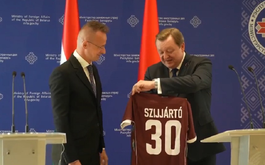 Ungaria primește cu bucurie sportivii din Belarus pe arenele maghiare. Cele două țări au semnat miercuri un acord de cooperare NUCLEARĂ la Minsk
