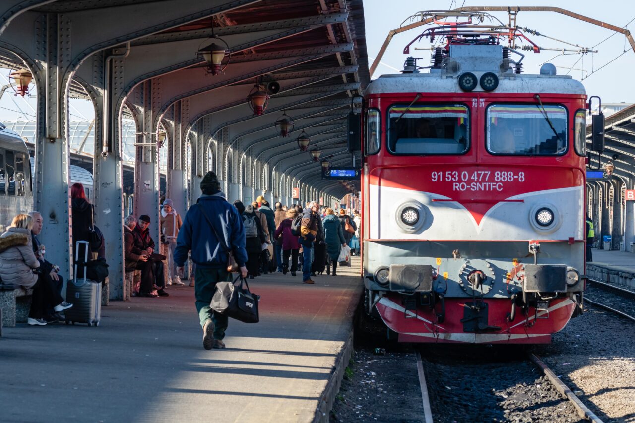 Trenul spre Giurgiu REIA ruta directă prin Grădiștea, după 19 ani de așteptare