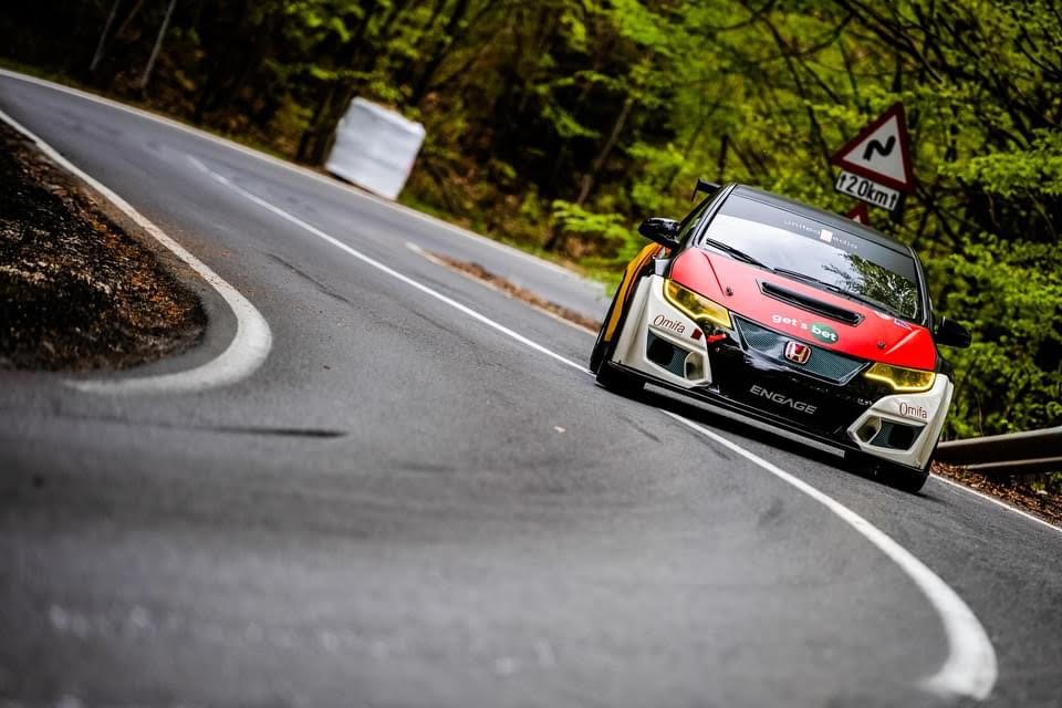 Claudiu Motoc aduce la start singura Honda Civic Tcr din România! Când are loc ETAPA Campionatului Național de Viteză în Coastă