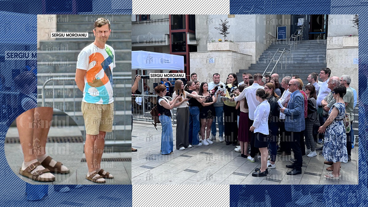 Câți susținători a strâns Clotilde Armand în fața Biroul Electoral al Sectorului 1. Cum a apărut la protest SOȚUL PRIMĂRIȚEI învinse în alegeri