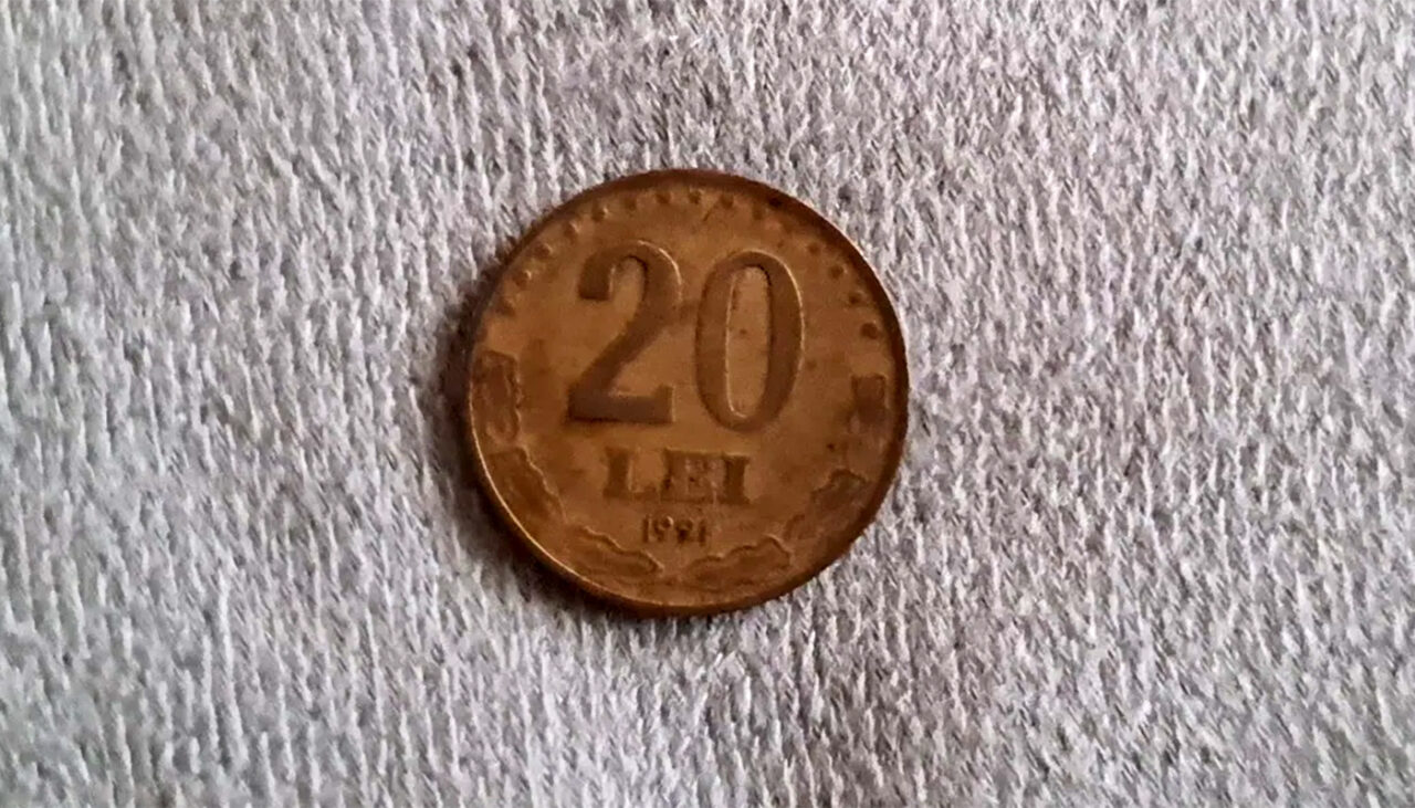 Cum a ajuns celebra monedă de 20 de lei din 1991, cu chipul lui Ștefan cel Mare, să se vândă acum cu 10.000 de euro