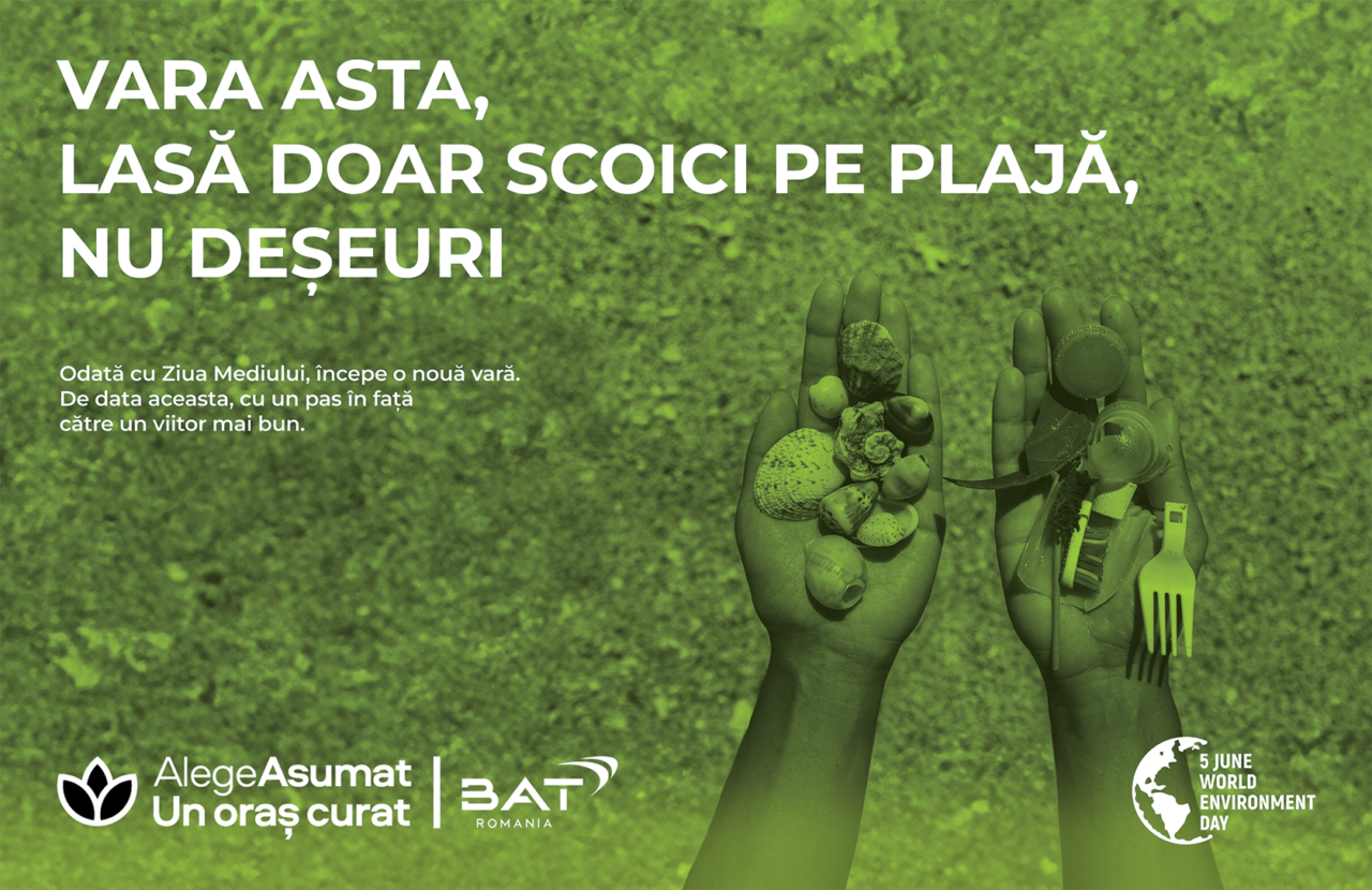 5 Iunie – Ziua Internațională a Mediului dă startul unei veri responsabile