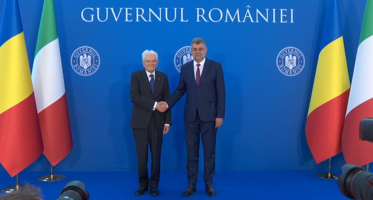 Marcel Ciolacu întrevedere cu Sergio Mattarella / Ciolacu: Conexiunile între cetățenii noștri fac mai puternice relațiile româno-italiene