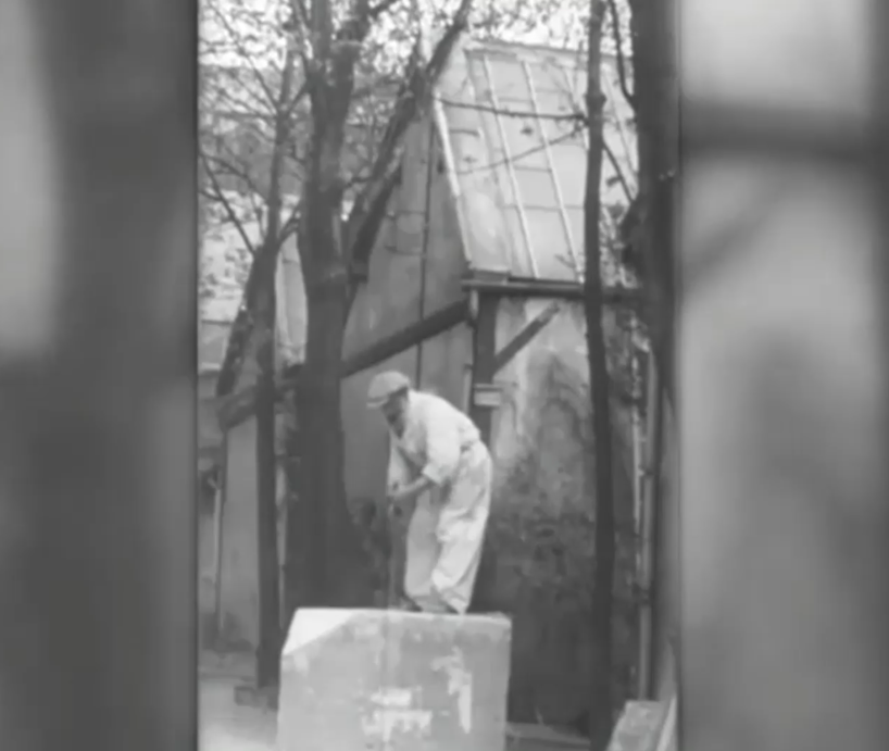 Imagini INEDITE cu Constantin BRÂNCUȘI în atelierul său din PARIS, dezvăluite de Centrul Pompidou