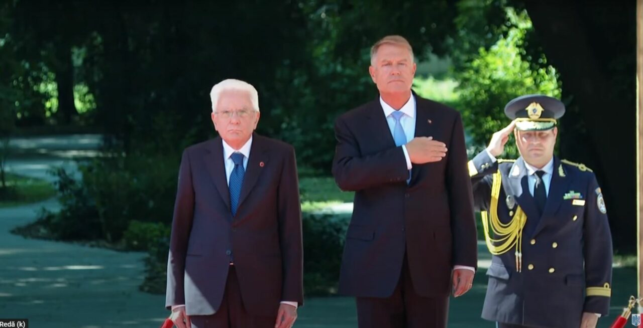 Sergio Mattarella, în vizită oficială la București / Președintele Italiei este primit de Klaus Iohannis / DECLARAȚIILE celor doi președinți
