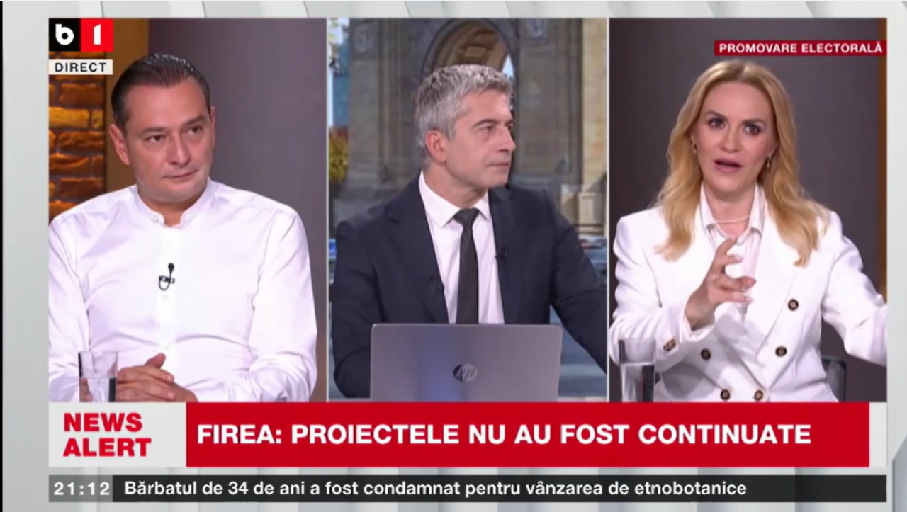 Gabriela Firea, despre dezbaterea politică, ca esență a DEMOCRAȚIEI: „Să discutăm cu argumente, fără ură, fără reproșuri, cu un juriu neutru”