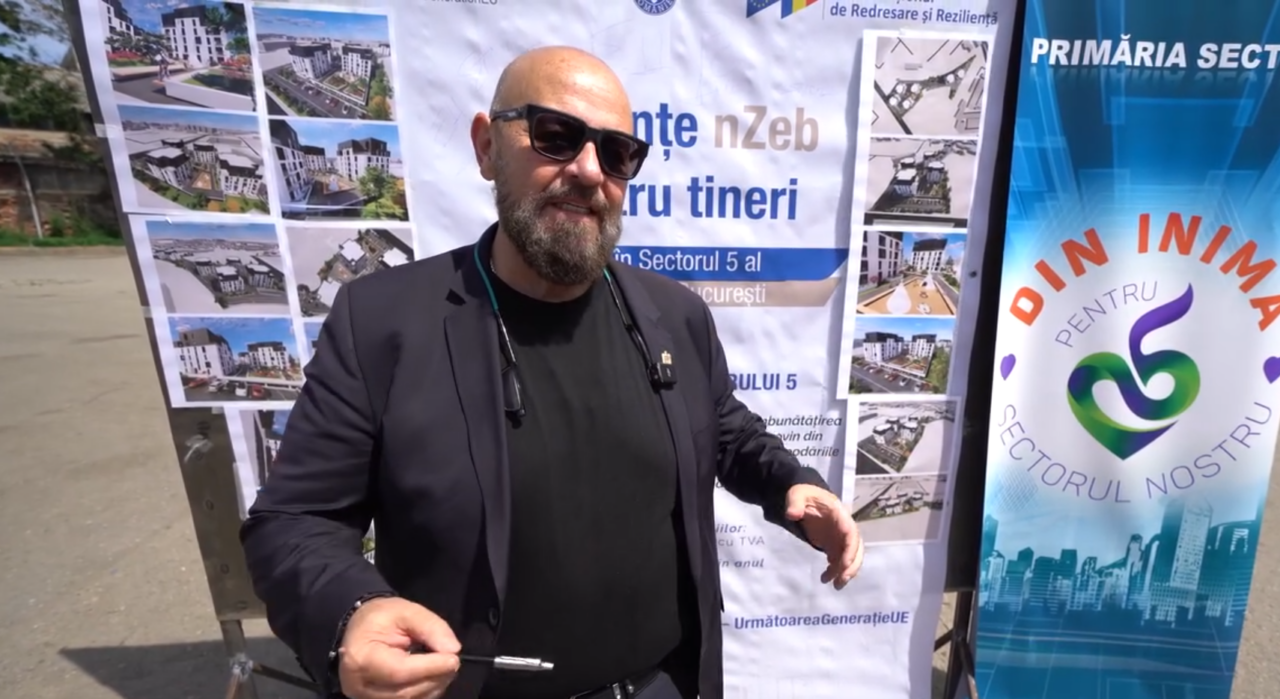 Cristian Popescu PIEDONE: Ne-am apucat de treabă, pentru tinerii din Sectorul 5 / „Construim 6 blocuri cu 180 de locuințe, în zona VIILOR”