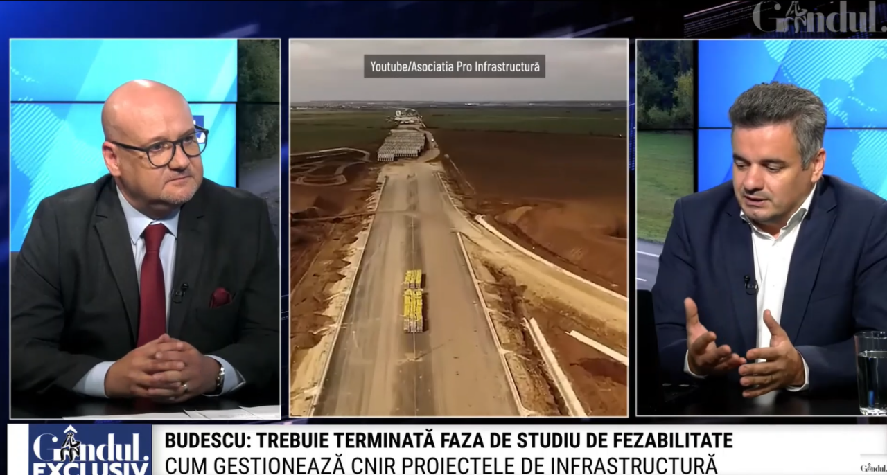Gabriel Budescu, directorul CNIR, despre drumul de mare VITEZĂ București-Giurgiu: „Un proiect nou, îmi doresc să-l scoatem cât mai repede”