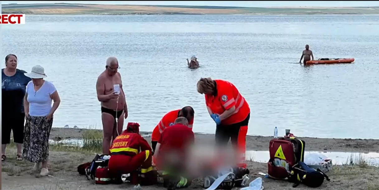O bătrână, în vârstă de 85 de ani, și-a găsit SFÂRȘITUL în lacul Techirghiol. Femeia a intrat în apă într-o zonă neamenajată