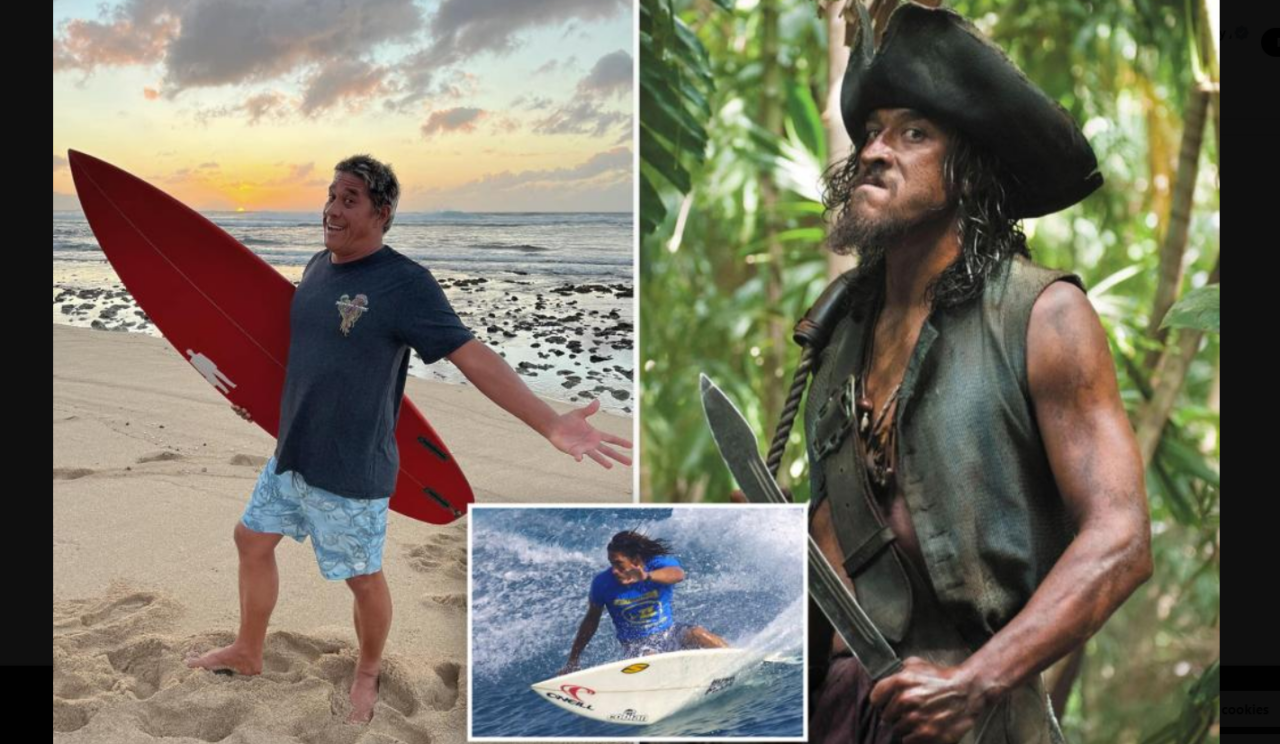 Actorul Tamayo Perry, celebru pentru rolul din filmul „Pirații din Caraibe”, a MURIT, după ce a fost atacat de un rechin, în timp ce făcea surf