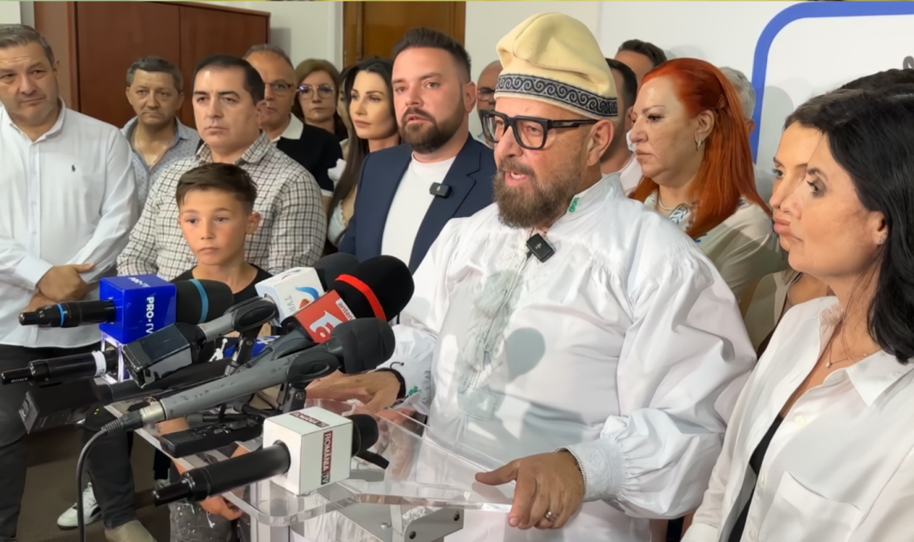 Cristian Popescu Piedone (PUSL) face declarații după ce a obținut 13%.  Vlad Popescu Piedone ar fi câștigat alegerile din Sectorul 5