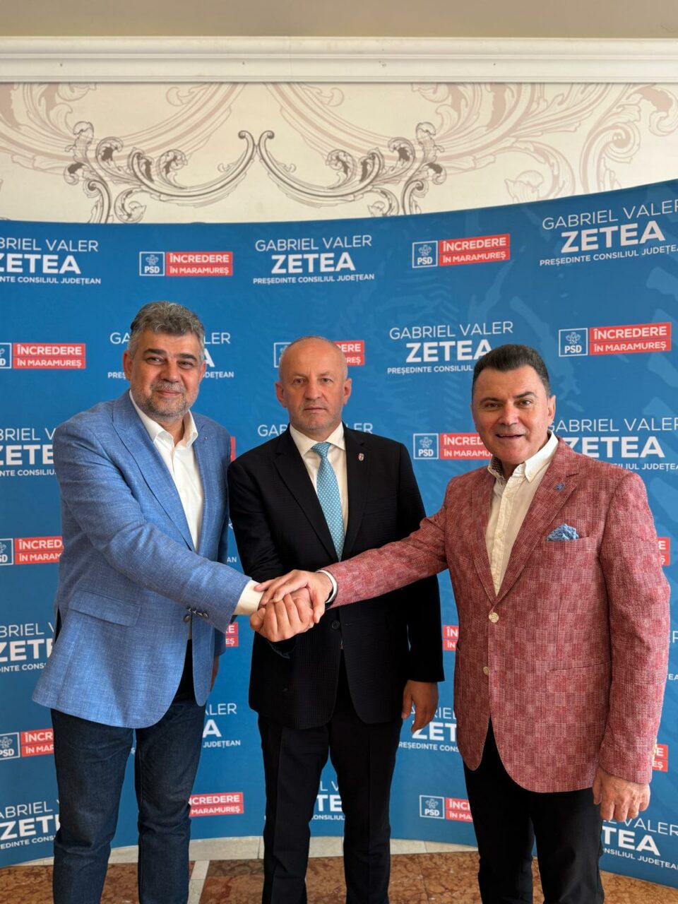 Marcel Ciolacu salută ÎNTOARCEREA lui Mircea Dolha în echipa PSD Maramureș și susținerea lui Doru Ioan Dăncuș, pentru Primăria Baia Mare