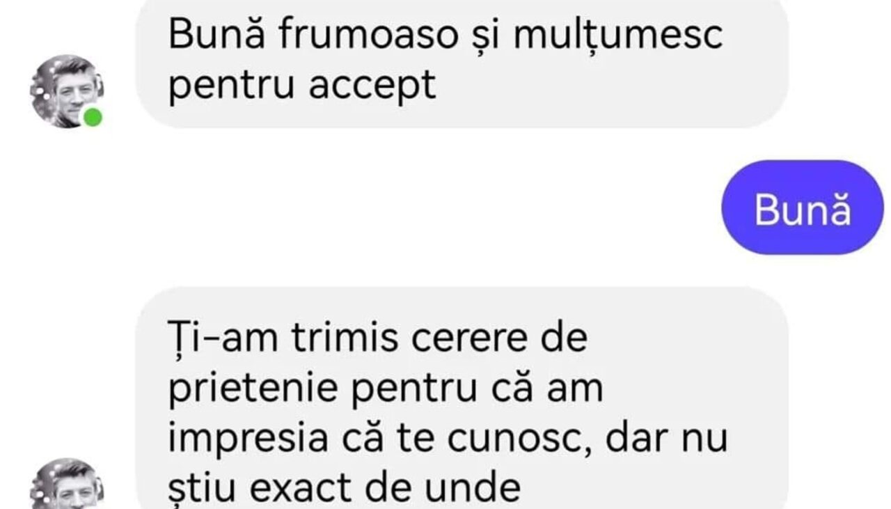 BANCUL ZILEI | „Am impresia că te cunosc, dar nu știu exact de unde”