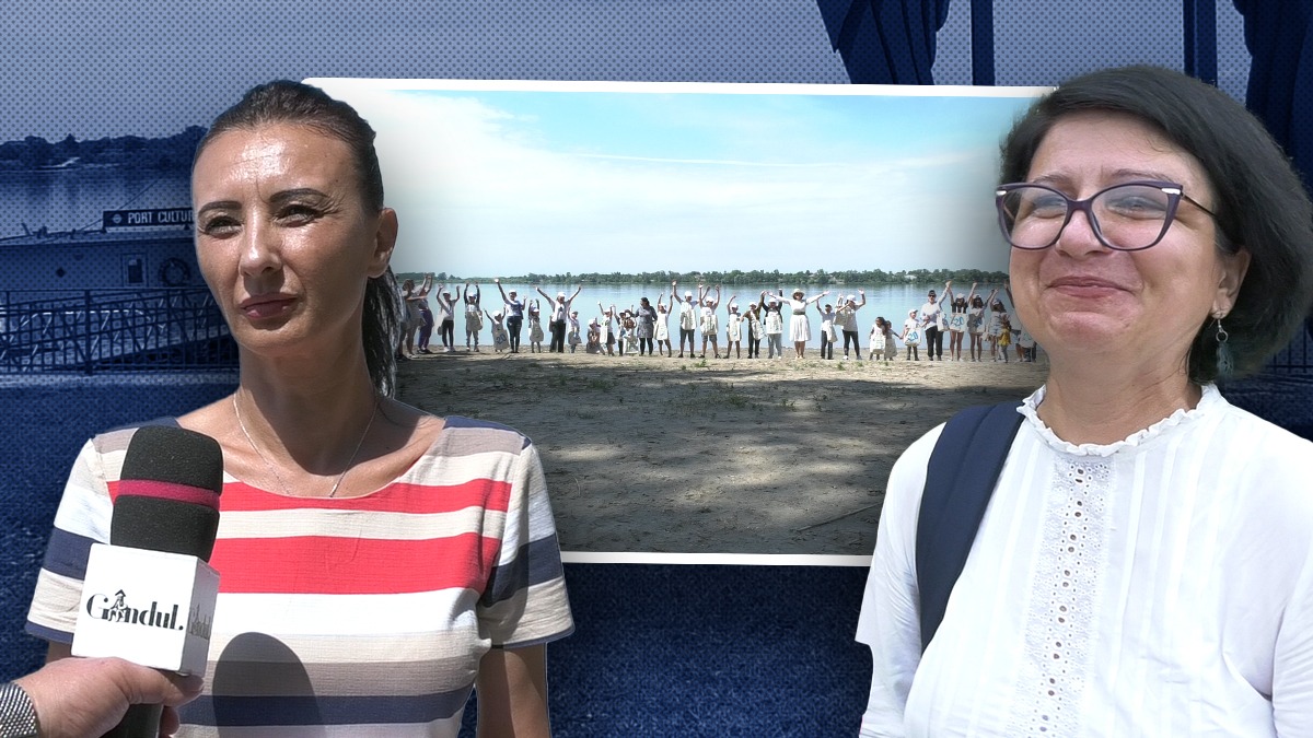 Ziua Dunării, SĂRBĂTORITĂ pe plaja fluviului de preșcolarii de la Liceul Teoretic Gheorghe Vasilichi din Cetate