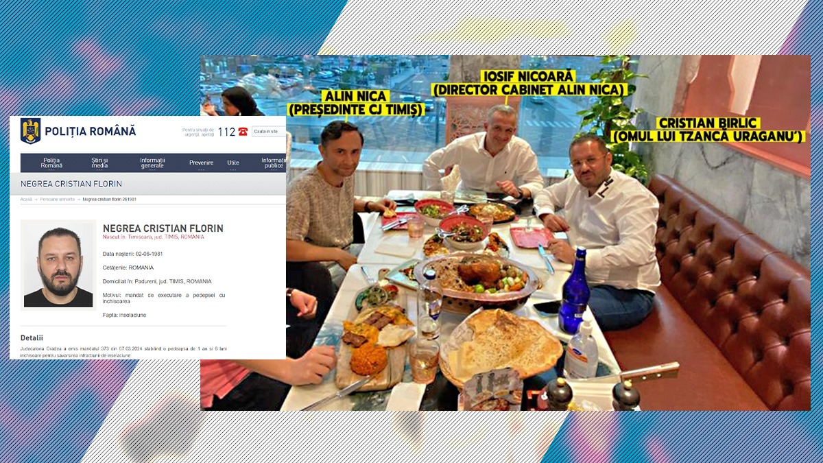 Birlic, prietenul și partenerul de afaceri al lui Alin Nica, șeful CJ Timiș, dat în urmărire internațională! Afacerea RATATĂ care i-a făcut „celebri”