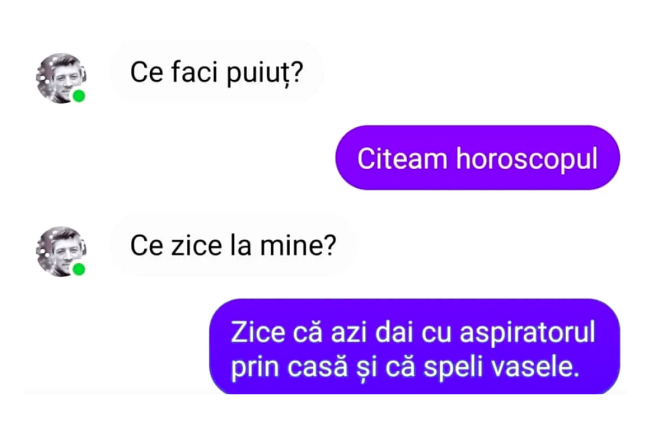 BANC | „Ce zice la mine în horoscop?”