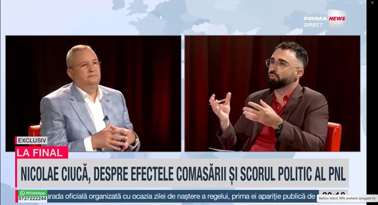 Președintele PNL, Nicolae CIUCĂ: Este nevoie ca fiecare dintre cele două partide să vină cu propriul candidat