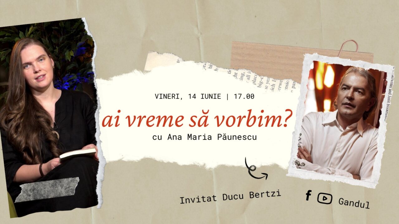 „Ai vreme să vorbim?” | Mărturie, cu Ducu Bertzi