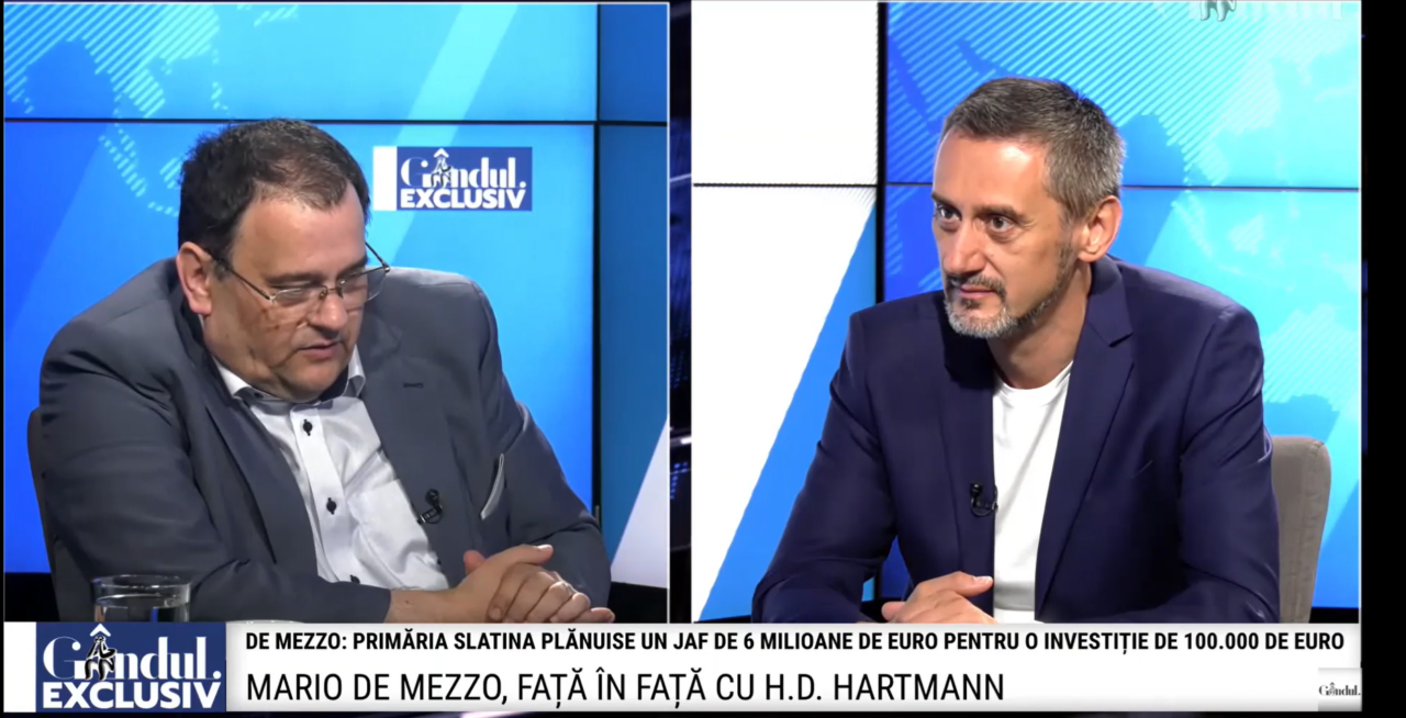 Primarul ales al Slatinei, la GÂNDUL Exclusiv: Slătinenii, astăzi, au așteptări foarte mari, pe care eu le-am ridicat și eu le-am setat