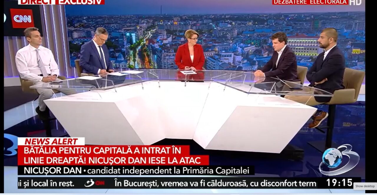 Primarul general al CAPITALEI, Nicușor DAN: În sfârșit, REPARĂM mai mult decât se STRICĂ în mod natural