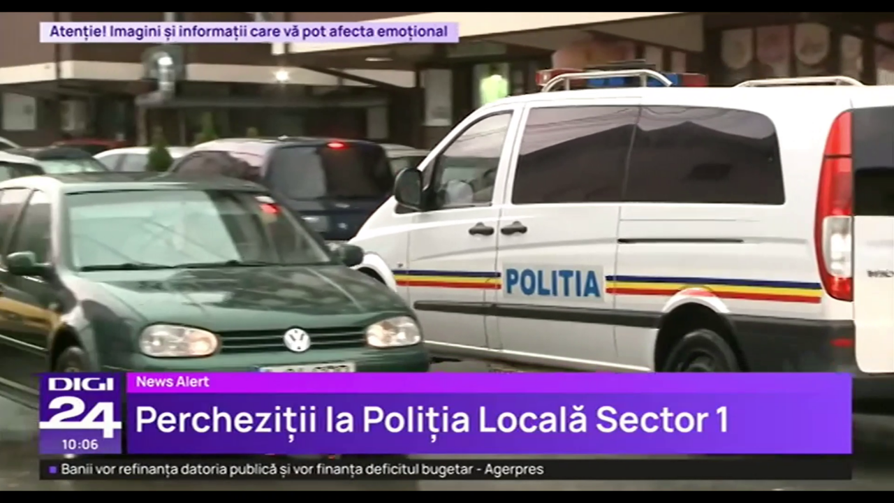 PERCHEZIȚII la Poliția Locală Sector 1. Ar fi vizați chiar șefi din instituție