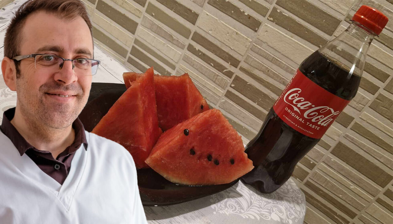 Doctorul Adrian Copcea dărâmă un mit. Ce ÎNGRAȘĂ mai mult: O felie de pepene sau o Coca-Cola la 0.5 litri?