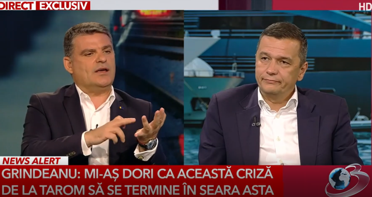 Sorin Grindeanu, despre salariile de la TAROM și sporurile de noapte: „Salariul unui pilot este în jur de 5.000 – 6.500 euro”