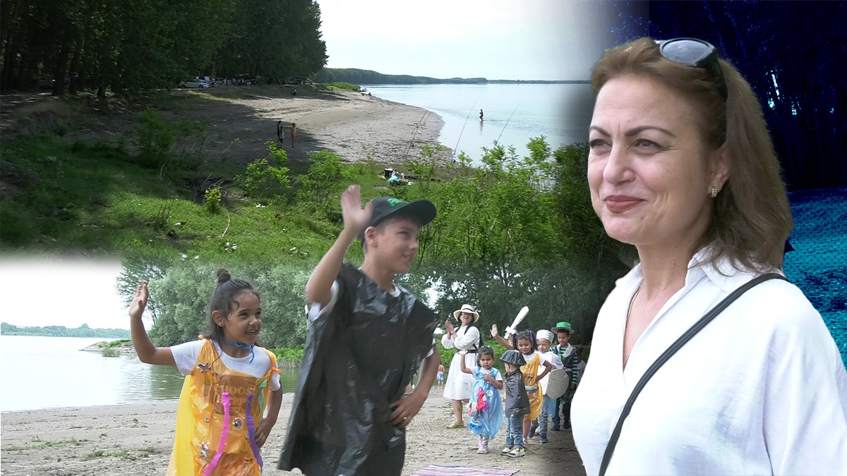 VIDEO EXCLUSIV | Mesajul preșcolarilor din Cetate: „Păstrați plajele CURATE și Dunărea albastră!”