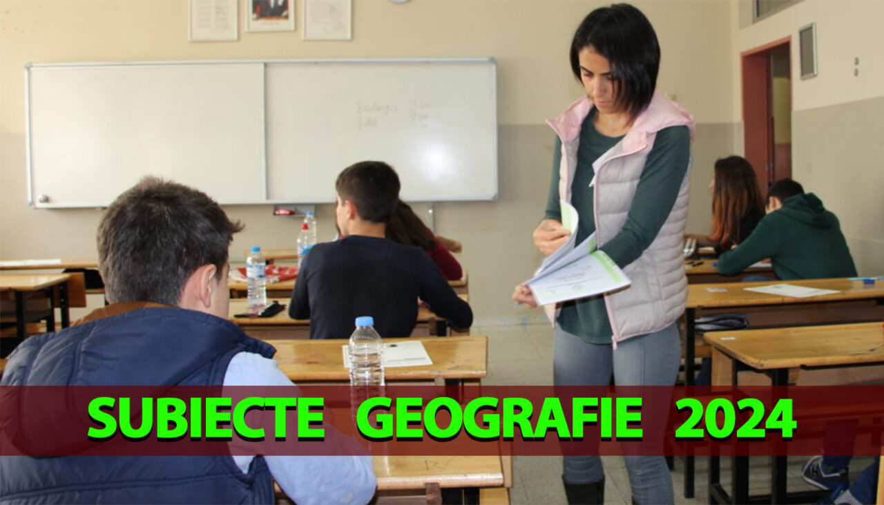 BACALAUREAT 2024 | Subiectele de la geografie, făcute publice. Întrebarea la care mulți elevi au greșit