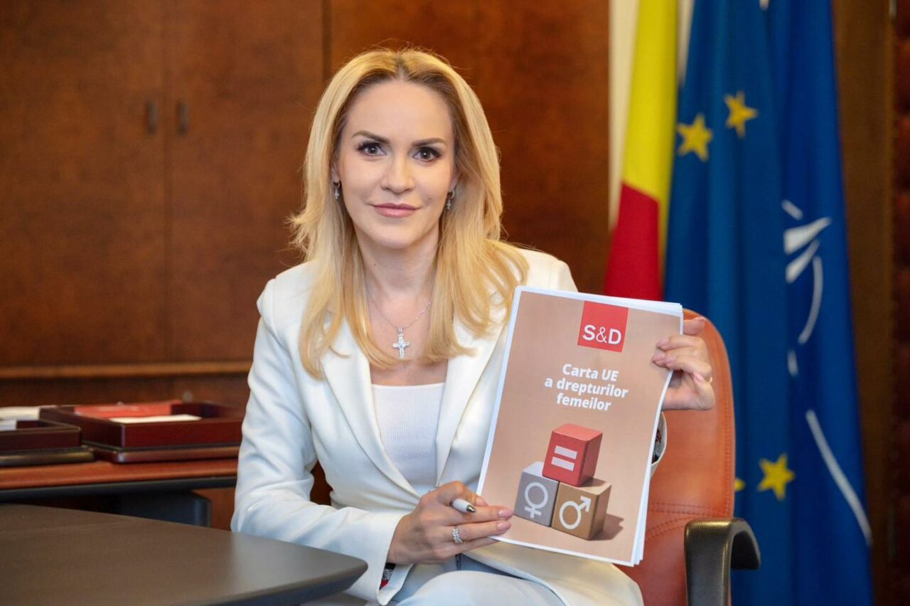 Europarlamentarul Gabriela Firea: „Semnez și promovez Carta UE a drepturilor femeilor. Drepturi egale pentru toate femeile din Uniunea Europeană!