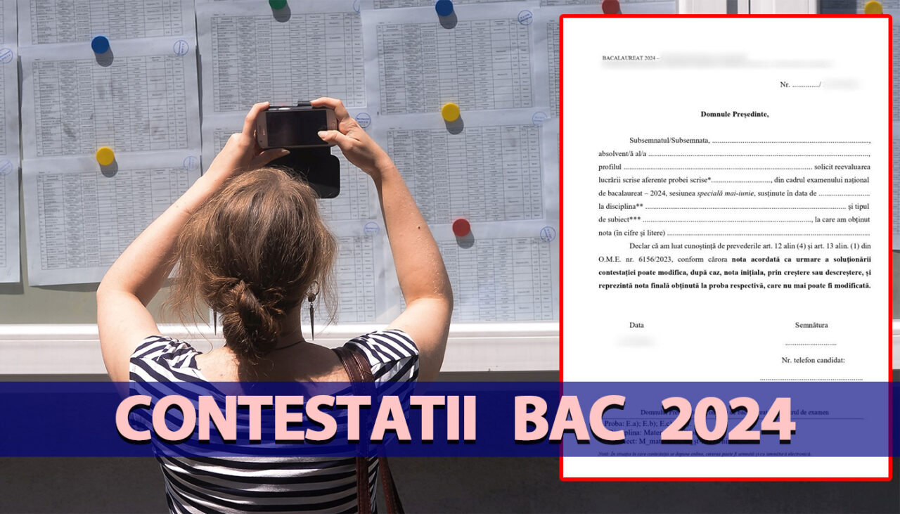 Contestații Bacalaureat 2024 | Ești nemuțumit de notă? Intră aici și completează cererea de contestație