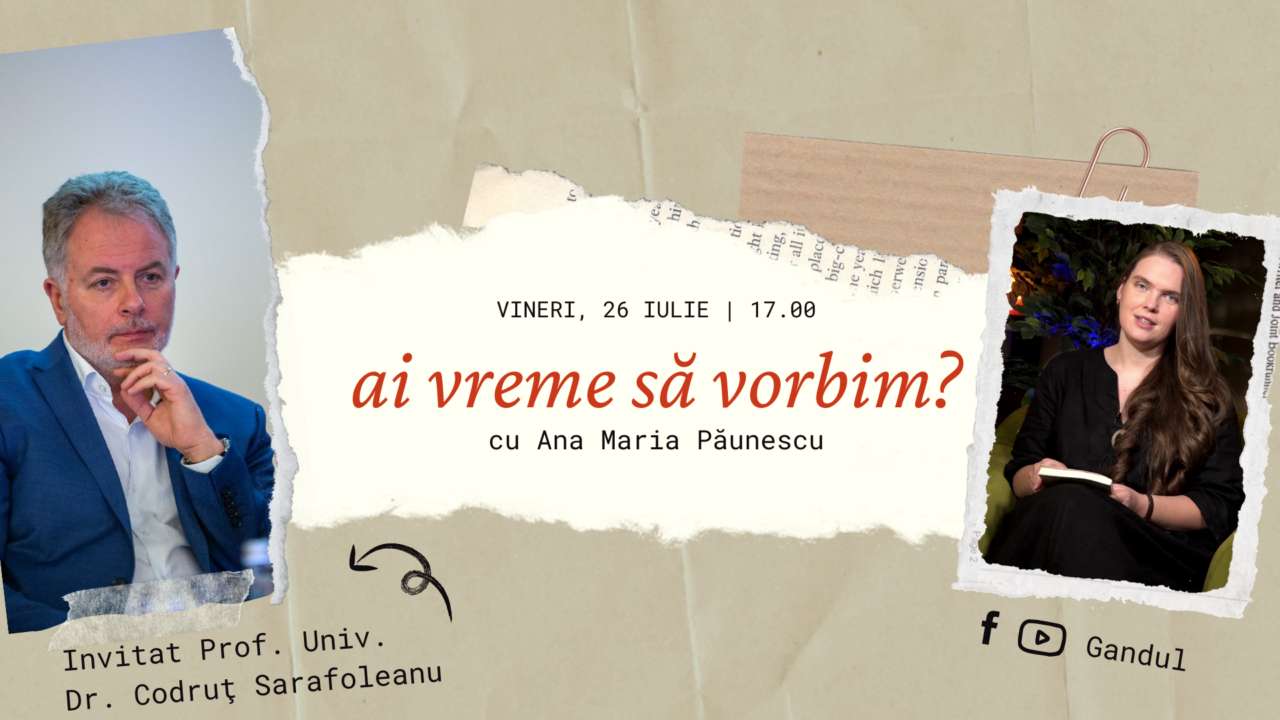 Un ceas de poezie cu Prof. Univ. Dr. Codruţ Sarafoleanu