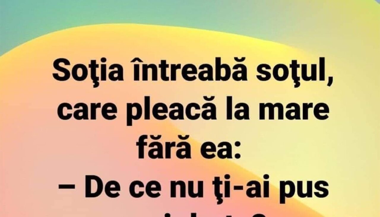 BANCUL ZILEI | „De ce nu ți-ai pus verigheta?”