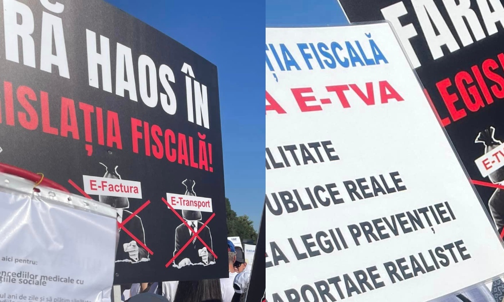 PROTEST față de noile măsuri fiscale. Contabilii și cei din mediul antreprenorial, profund revoltați: „Fără haos în legislația fiscală”
