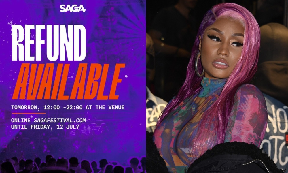 Câți BANI, din contravaloarea biletului, pot recupera fanii care au mers la Saga, să o vadă pe Nicky Minaj. Anunțul organizatorilor