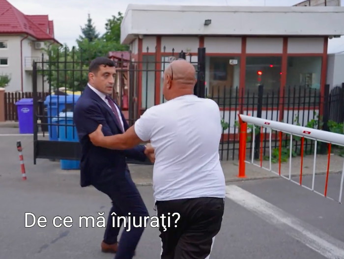Cartierul primarului Mihai Chirica, cu drumuri private. George Simion, BRUSCAT și înjurat: ,,Voi vă faceți drumurile voastre, aici e țara voastră”
