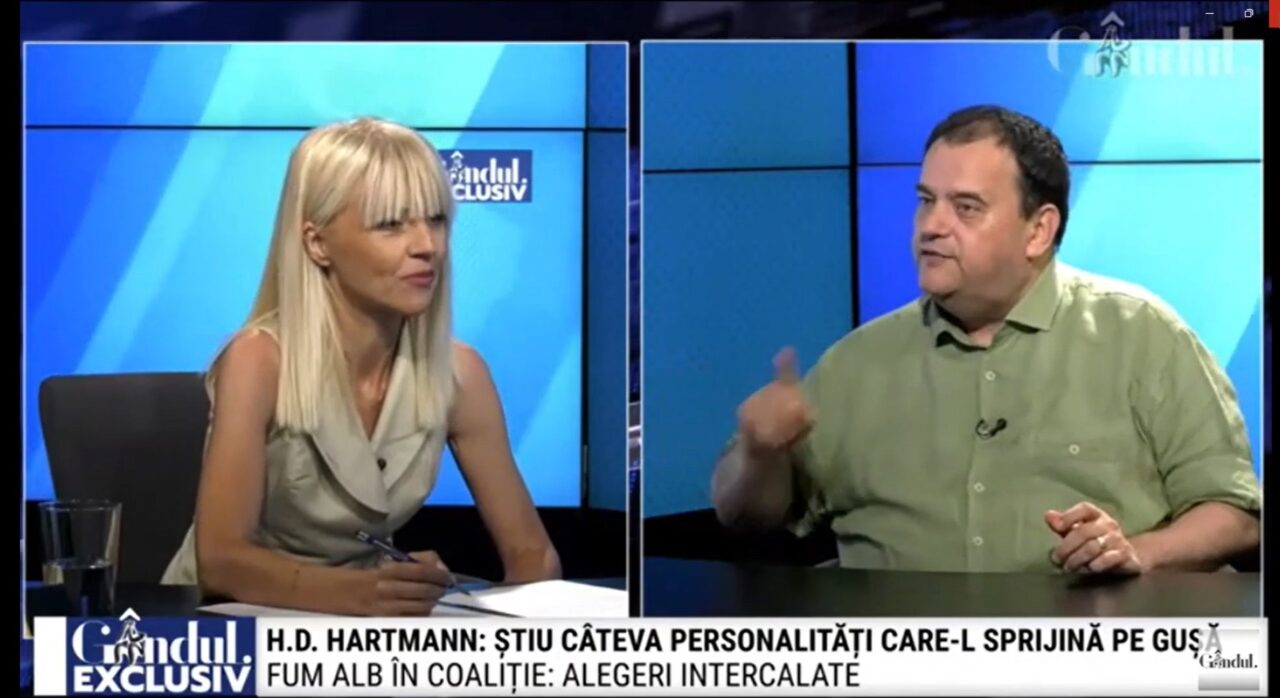 H.D. Hartmann analizează SCRISOAREA de susținere a lui Donald TRUMP pentru Cozmin GUȘĂ / „O scrisoare din aceasta nu pleacă oricum! ”