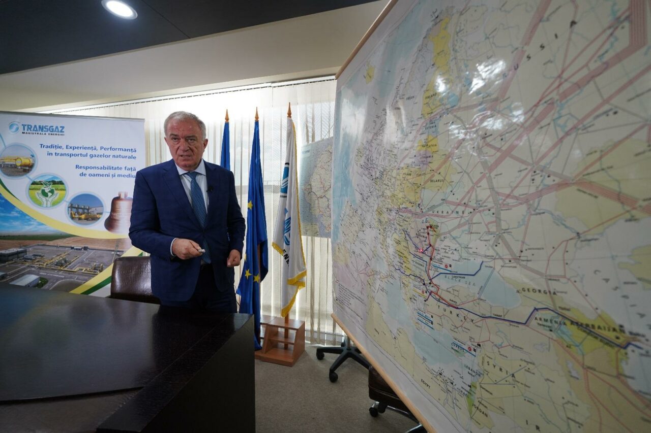 România se pregătește de iarnă. Depozitele de gaze sunt umplute la peste 80%. Ion Sterian, șeful Transgaz: „Un record-istoric pentru iulie”