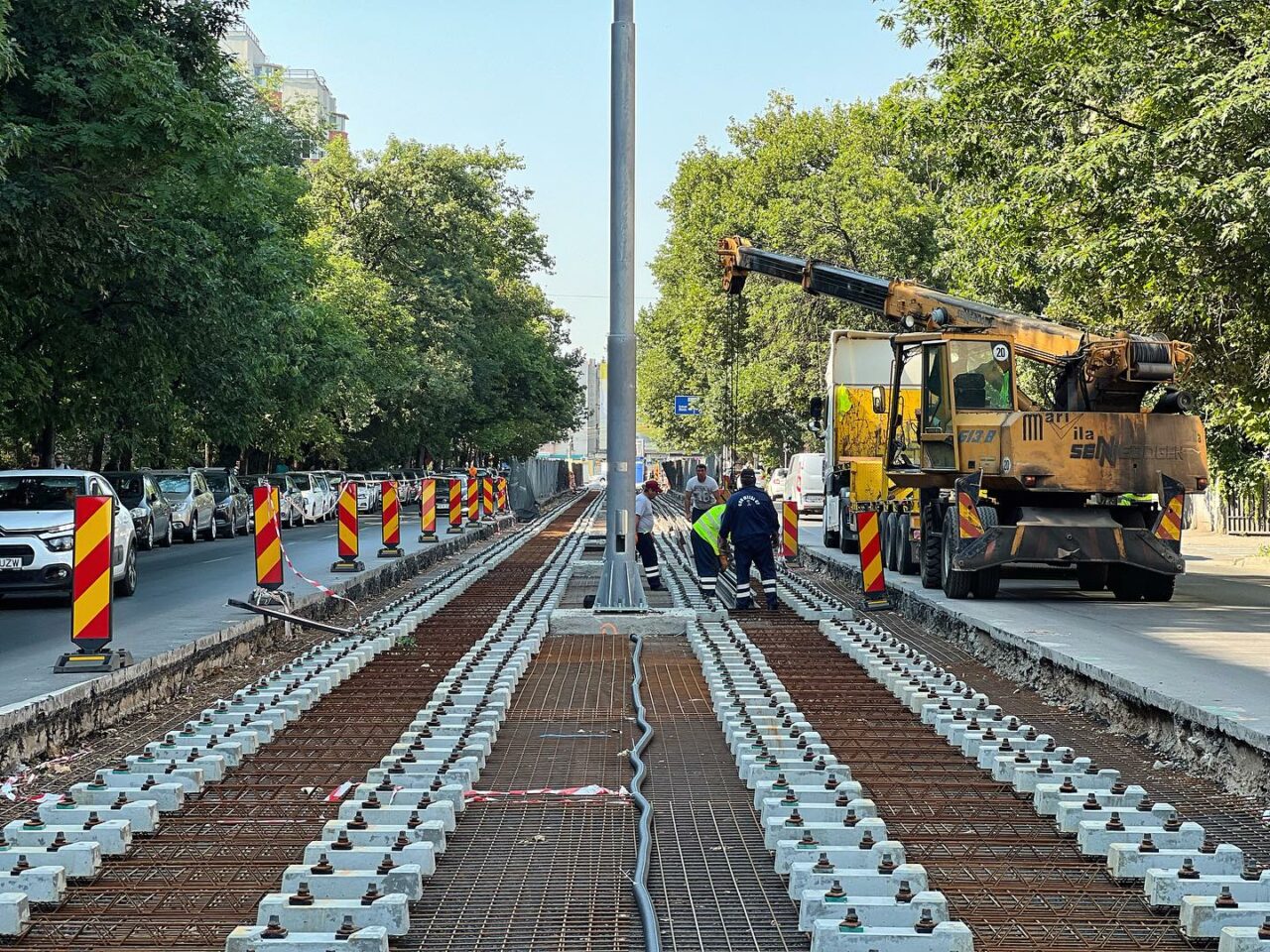Lucrările la Linia 5 de tramvai au fost reluate. A fost votată suma restantă de 40 de milioane de lei