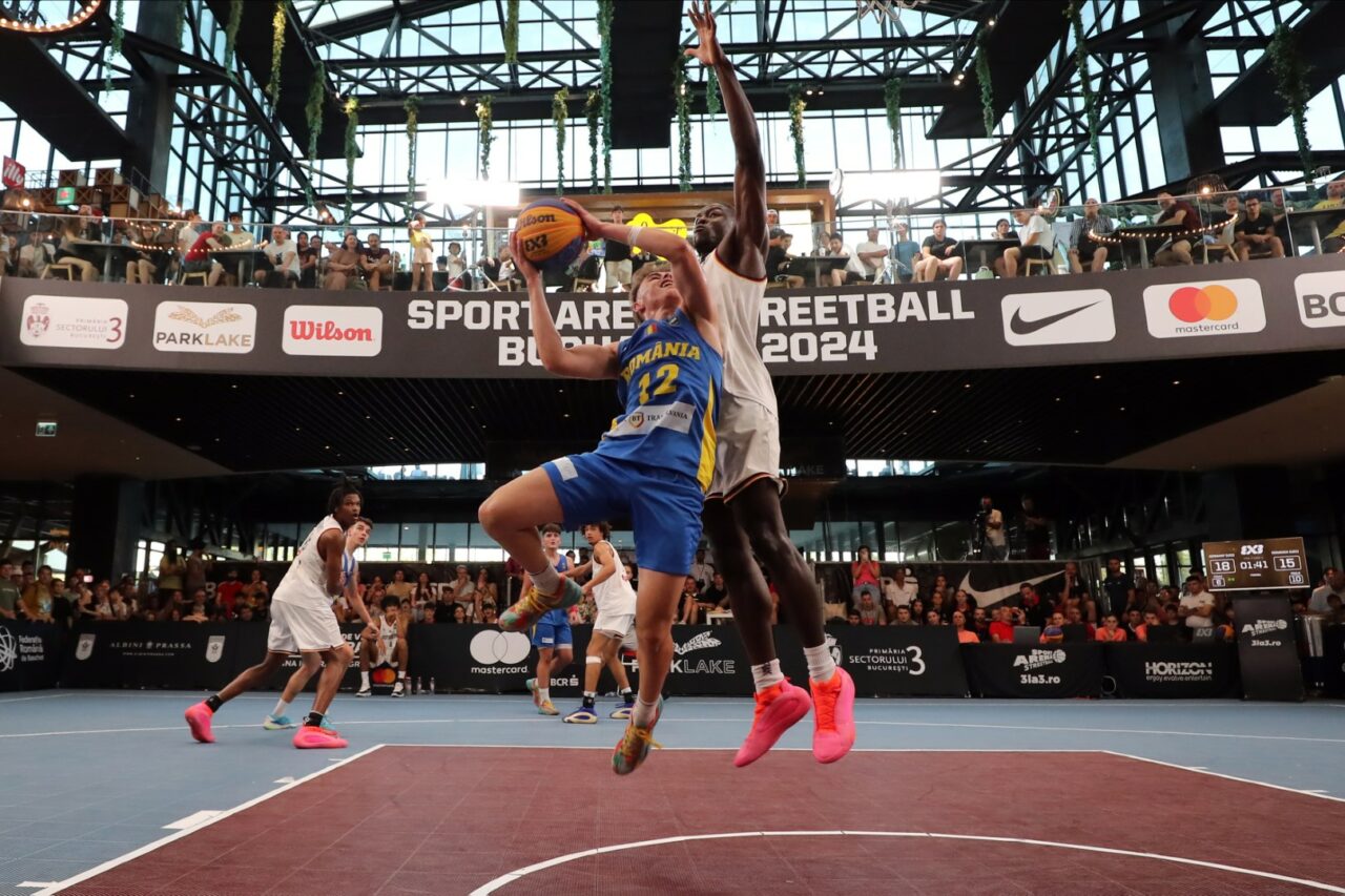 Spiritul Euro 2024 și la baschet. A fost atmosferă incendiară la meciurile României din Liga Națiunilor la 3×3