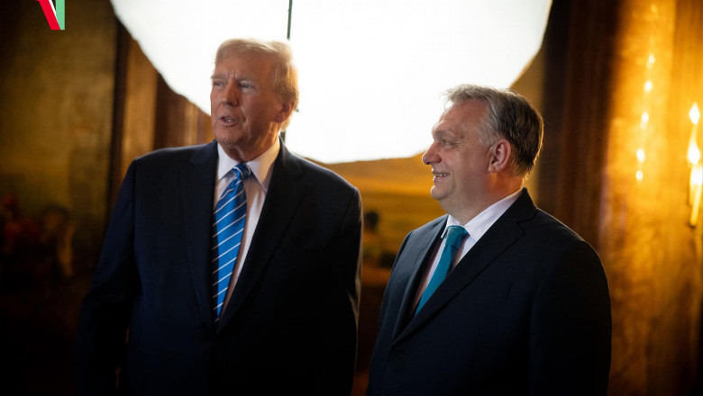 Viktor Orban s-a întâlnit cu Donald Trump în Florida pentru discuţii privind ”misiunea de PACE” pentru Ucraina