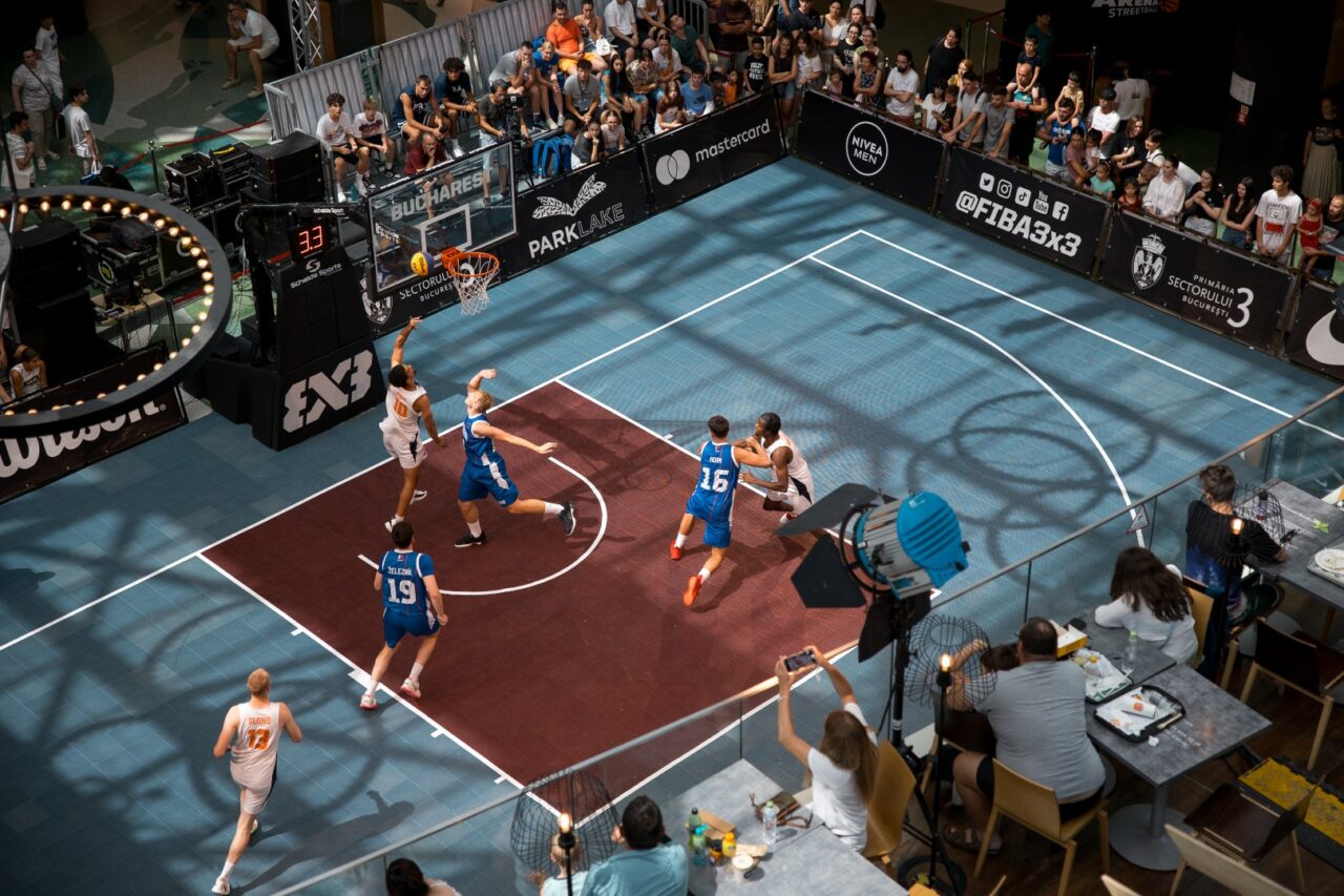 Festival urban de BASCHET 3×3 în București! România se duelează în Liga Națiunilor