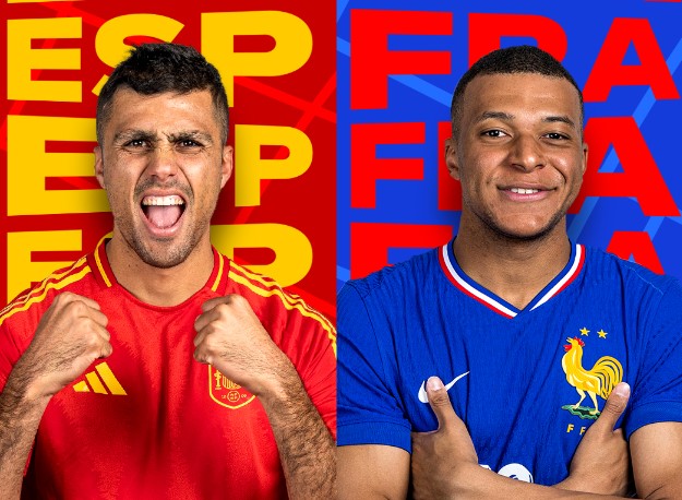 Spania – Franța, prima SEMIFINALĂ de la Euro 2024! Ce meciuri se joacă azi