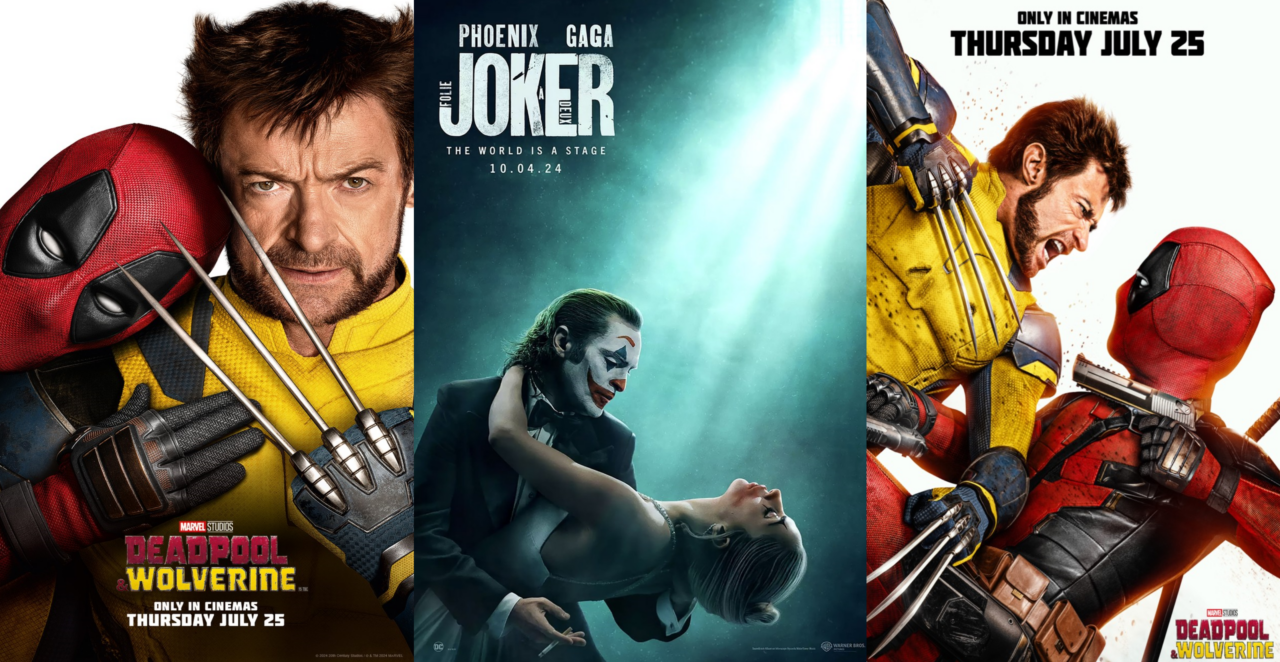 Joker: Folie à Deux și Deadpool & Wolverine. Două FILME, patru personaje: un supererou, un antierou, un ticălos psihopat și o îndrăgostită