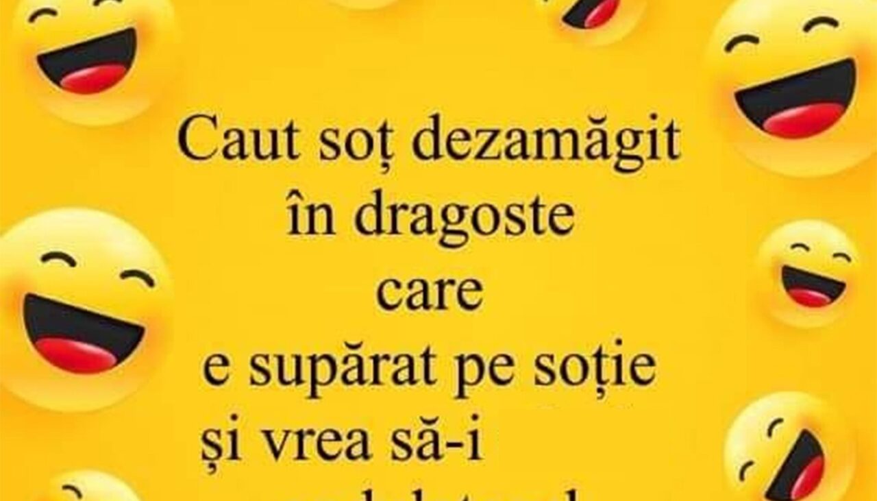 BANCUL ZILEI | Anunț la „matrimoniale”