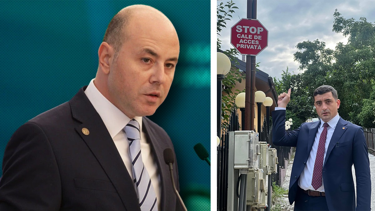 „Ei în bogăție, voi în sărăcie” / George SIMION descinde la VILA lui Alexandru MURARU, după ce liderul PNL Iași i-a făcut plângere penală