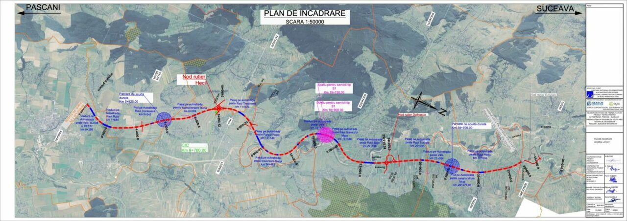Primul lot al Autostrăzii Pașcani-Suceava este în pragul licitației