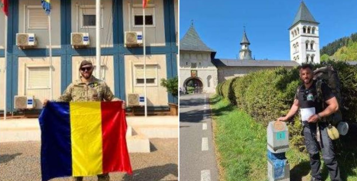 Cum a parcurs Florin, fost militar în Forțele de Operațiuni Speciale,1.400 de km pe jos timp de 40 de zile pe Via Transilvanica
