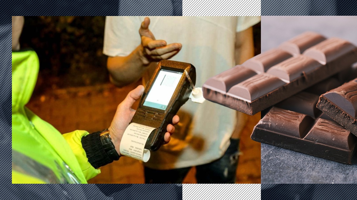 O ciocolată cu ROM te face din șofer pieton. Pățania unui conducător auto față cu DrugTest